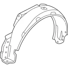 Подкрылок HONDA 74151-SL0-030
