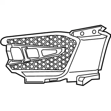 GARNISH, L. FR. 71108-TJB-A10 HONDA