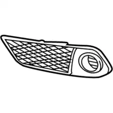 GARNISH, L. FR. SIDE 71109-TX4-A51 HONDA