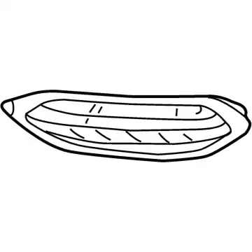 GARNISH, L. RR. 71509-TX6-A51 HONDA