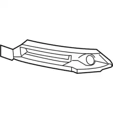 GARNISH, R. FR. 71102-TZ3-A10 HONDA
