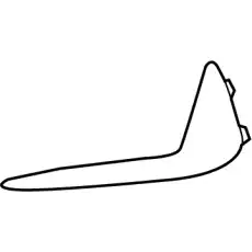 GARNISH, R. FR. 71104-TJB-A00 HONDA