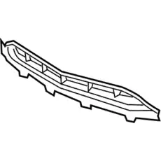 Решетка радиатора HONDA 71103-TZ5-A00