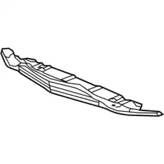 GRILLE, FR. (LOWER) 71105-TX6-A51 HONDA