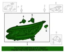 Фара HONDA 33150-T1W-A11