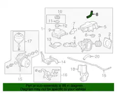 HOSE SET, R. FR. 01464-TX6-A03 HONDA