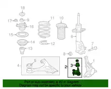 JOINT COMP, FR. BALL 51220-TS9-A01 HONDA