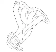 Коллектор выпускной HONDA 18100-PND-010