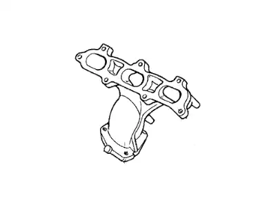 Коллектор выпускной HONDA 18100-PR7-A00