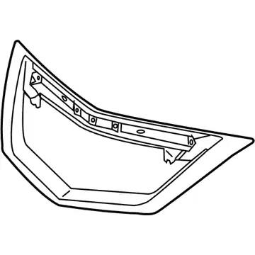 Решетка радиатора HONDA 75105-SZN-A01