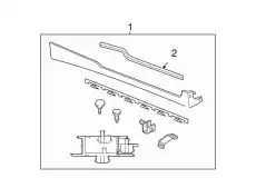 MOLDING, UB (3200MM) 08F03-SHJ-1100D HONDA