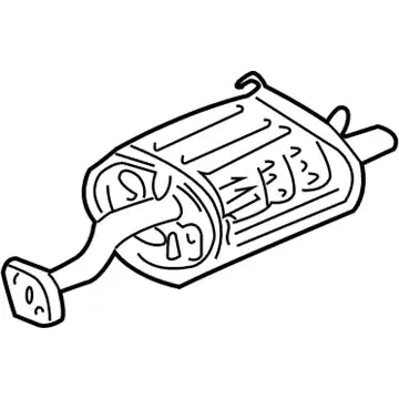 MUFFLER SET, EX. 18030-ST7-Z61 HONDA