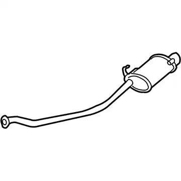 MUFFLER, L. EX. 18305-STX-A02 HONDA