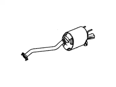 MUFFLER, L. EX. 18305-TYT-A01 HONDA