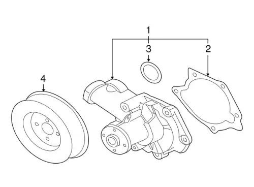 помпа Mits 1300A065 MITSUBISHI