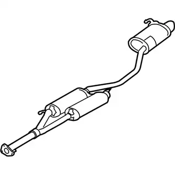 MUFFLER, R. EX. 18307-STX-A02 HONDA