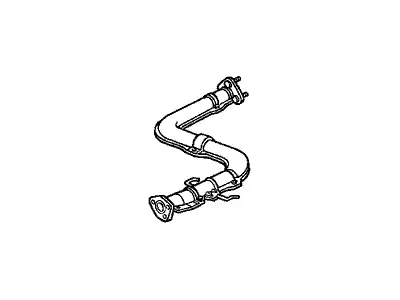 PIPE B, EX. 18220-SP0-904 HONDA