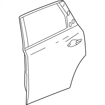 PNL, L. RR. DR (DOT) 67550-TZ5-A60ZZ HONDA