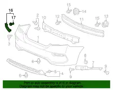 Фонарь задний HONDA 33555-TS8-A52