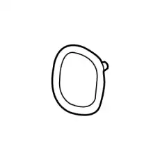 RING, FR. EMBLEM 71126-TZ3-A11 HONDA