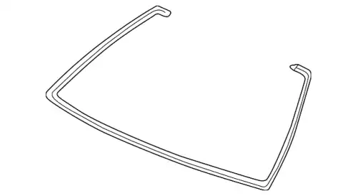 73125-S84-A00 УПЛОТНИТЕЛЬ СТЕКЛА HONDA