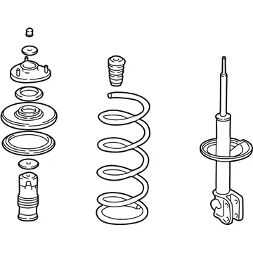 S/ABS ASSY., L. FR. 51602-S3V-A16 HONDA
