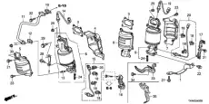 SENSOR, FR. OXYGEN 36532-RYE-A11 HONDA