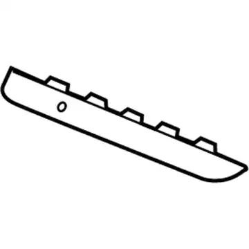 SPACER, L. FR. 71198-SZN-A00 HONDA