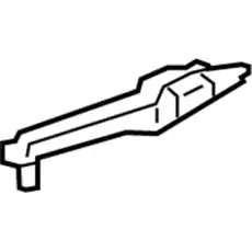 SPACER, R. FR. 71193-SEP-A00 HONDA