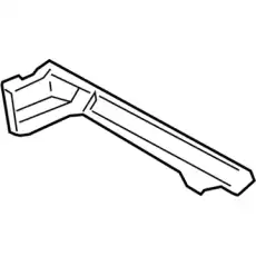 SPACER, R. RR. 71593-TX6-A01 HONDA