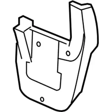 SPLASH GUARD, L. FR. 75810-STX-A00 HONDA