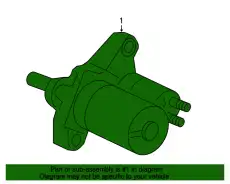 Стартер HONDA 06312-RKB-515RM