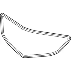 SURROUND, FR. GRILLE 75105-TZ3-A01 HONDA