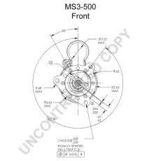 Стартер PRESTOLITE ELECTRI MS3-500