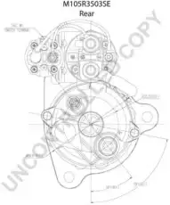 Стартер PRESTOLITE ELECTRI M105R3503SE