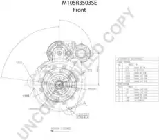 Стартер PRESTOLITE ELECTRI M105R3503SE