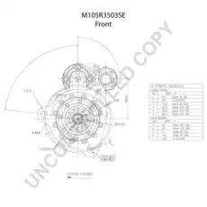 Стартер PRESTOLITE ELECTRI M105R3503SE