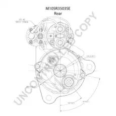 Стартер PRESTOLITE ELECTRI M105R3503SE