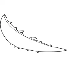BAR, FR BUMPER, CTR 52111-47900 TOYOTA / LEXUS