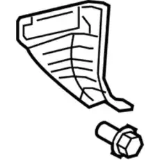 BOARD, COWL SIDE TRI 62111-0C040-C0 TOYOTA / LEXUS