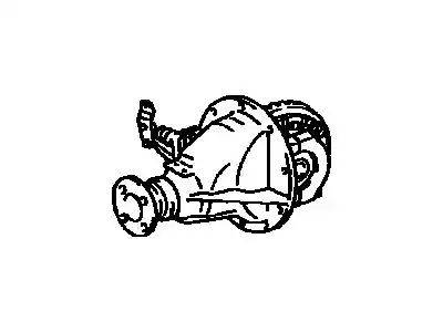 CARRIER ASSY, DIFFER 41110-60028 TOYOTA / LEXUS
