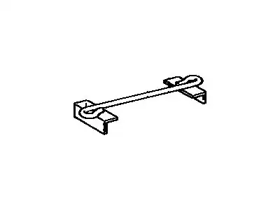 CLAMP SUB-ASSY, BATT 74404-06010 TOYOTA / LEXUS