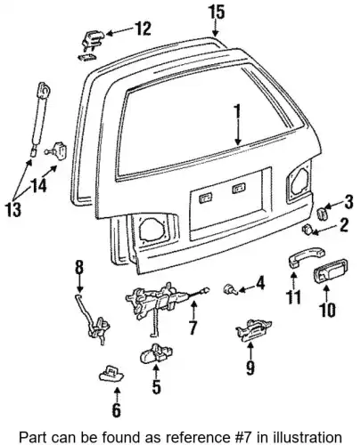 CONTROL ASSY, BACK D 69790-06010-B0 TOYOTA / LEXUS