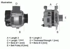 генератор MB 200.135.1202 DRI
