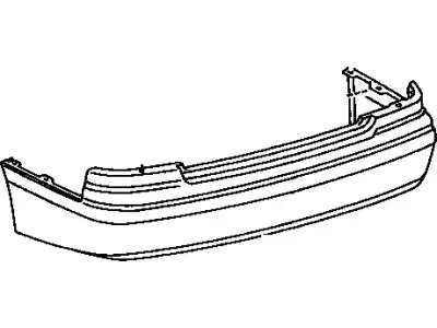 COVER, RR BUMPER 52159-95D02-03 TOYOTA / LEXUS