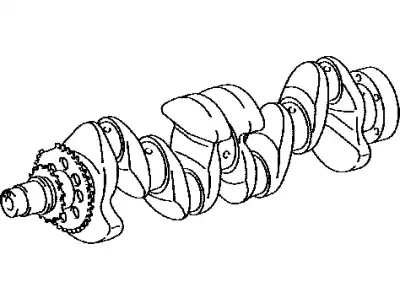 CRANKSHAFT 13411-15050 TOYOTA / LEXUS
