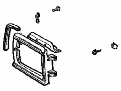 DOOR 53031-19185 TOYOTA / LEXUS