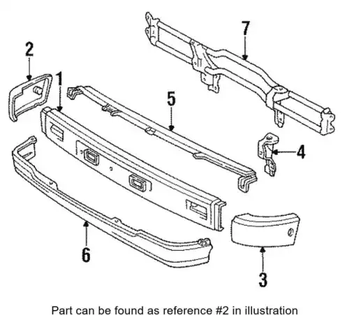 EXTENSION SUB-ASSY 52102-89103 TOYOTA / LEXUS