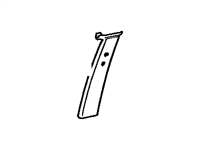GARNISH, CTR PILLAR 62411-60050-A0 TOYOTA / LEXUS