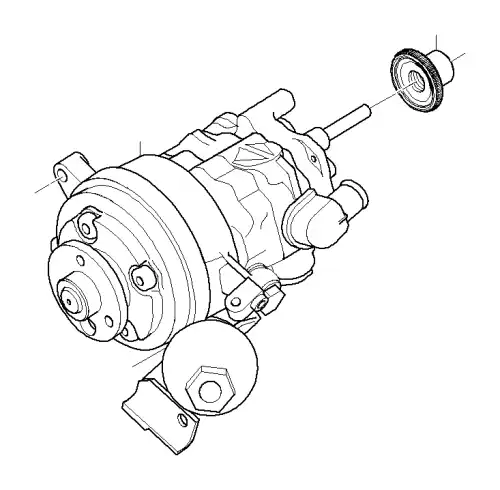 Насос гидроусилителя руля BMW 32 41 6 755 843